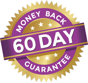60-day money-back guarantee badge